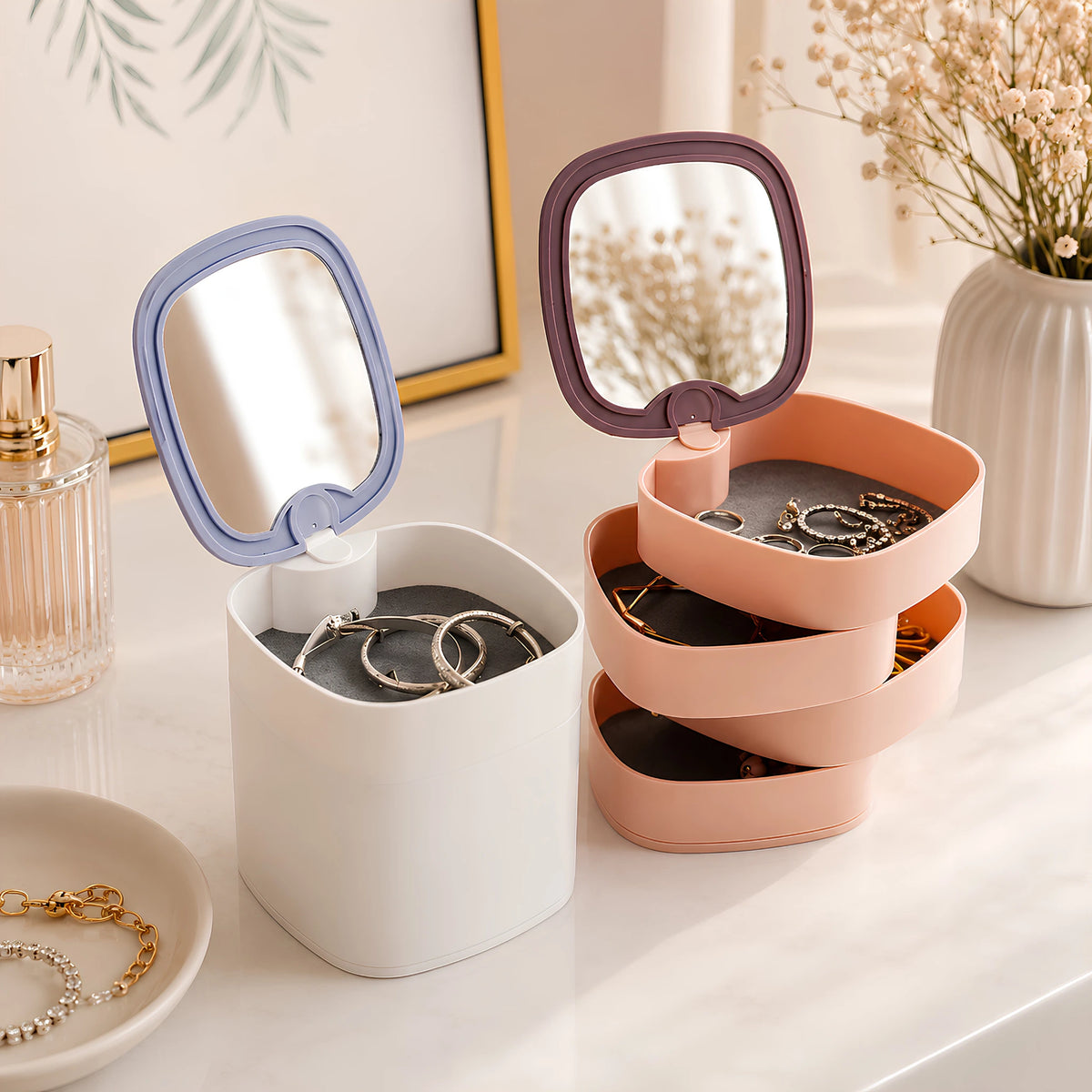 360° Rotating Jewellery Organizer
