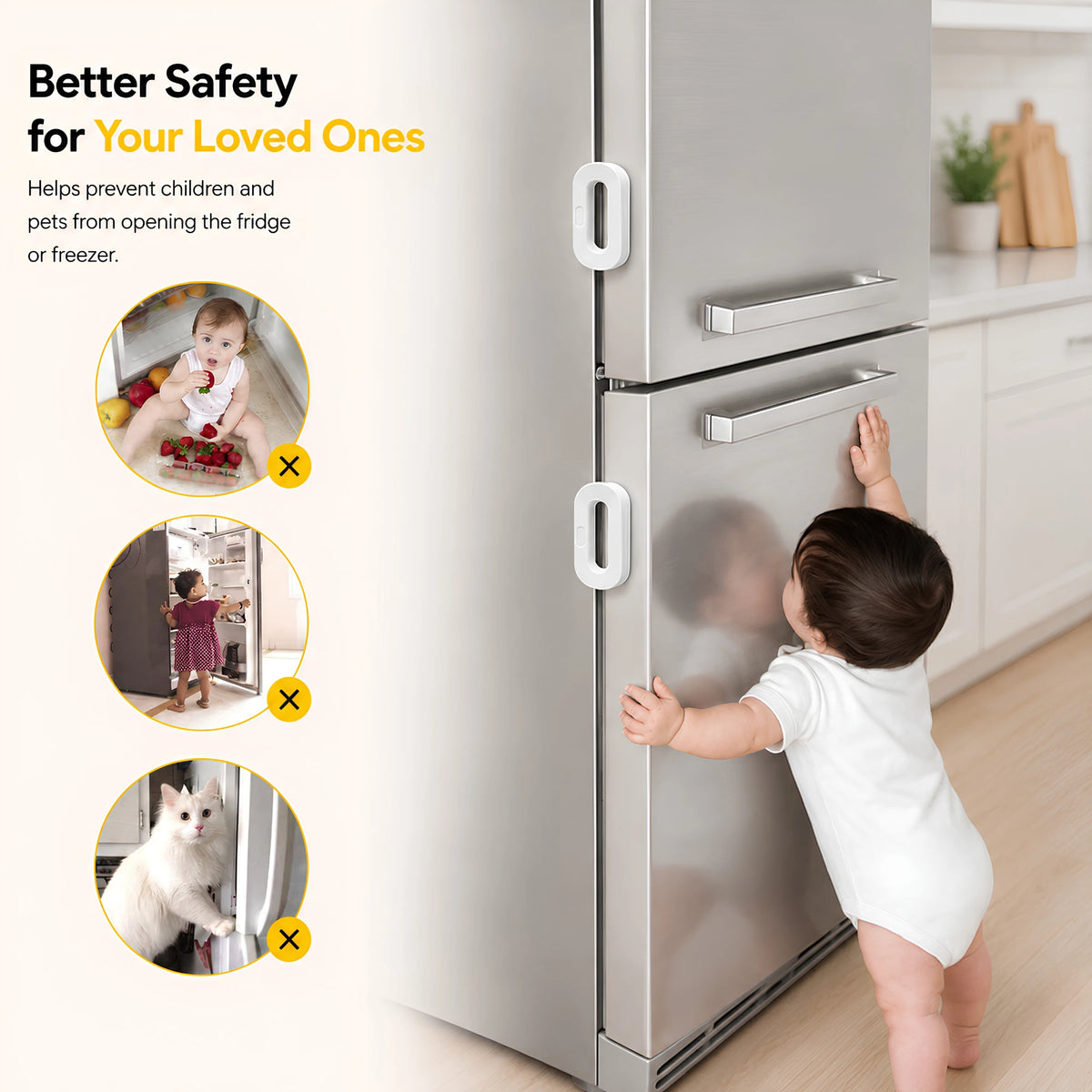 Child Safety Refrigerator Lock — Buy 1 Get 1 Free