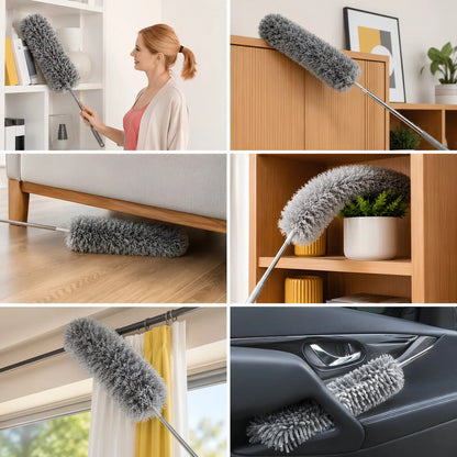 Extendable Microfiber Feather Duster