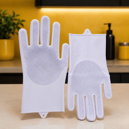 Premium Silicone Cleaning Gloves
