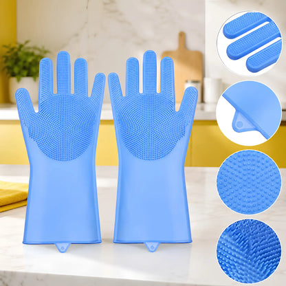 Premium Silicone Cleaning Gloves